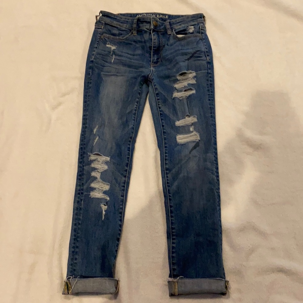 American Eagle Outfitters, blue jeans, size 6